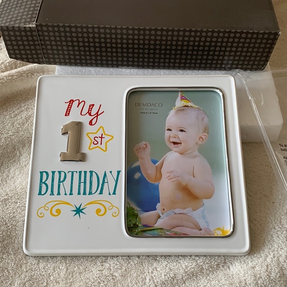BNIB Picture Frame - My First Birthday - Picture 1 of 4